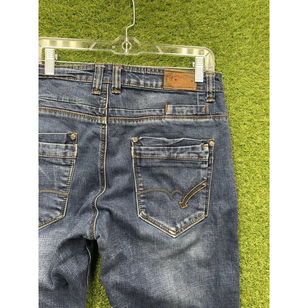 Diesel Viker Button Fly Jeans Mens 34 Dark Wash Denim Regular Straight Leg y2k